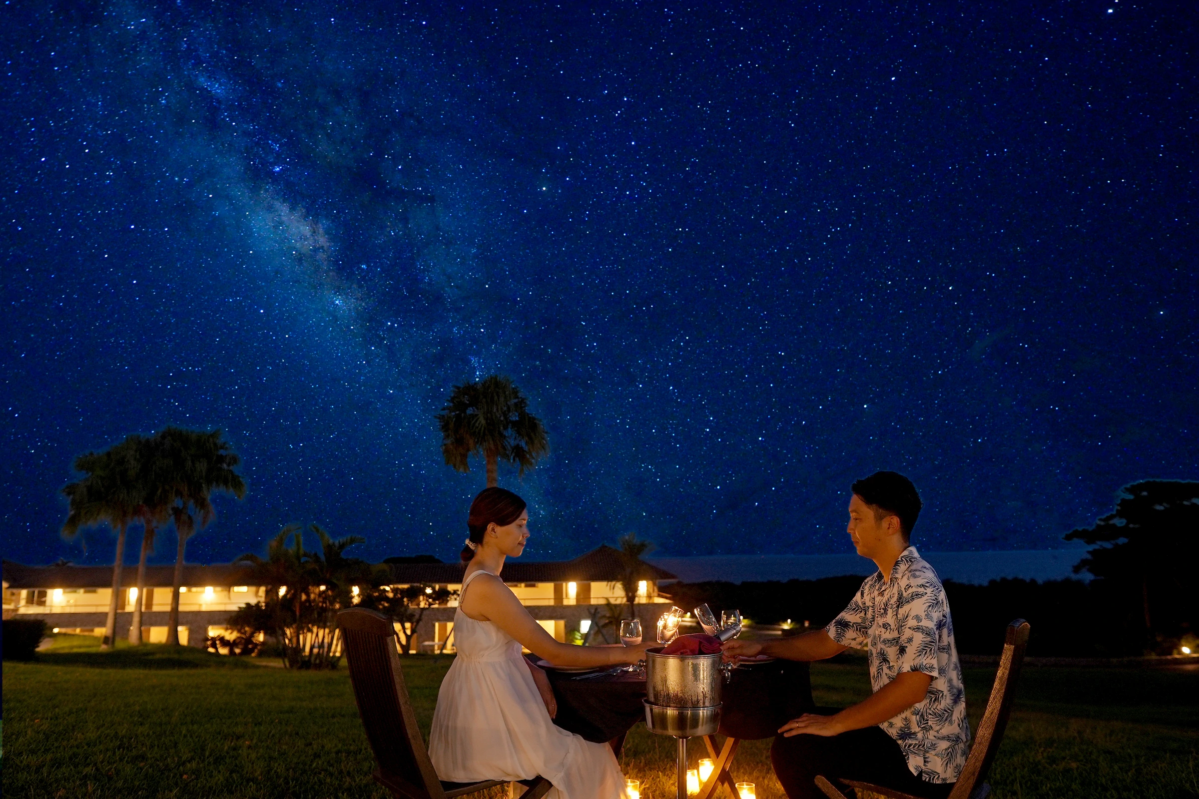 星降るレストランin小浜島